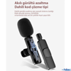 Picture of ScHitec K9 Type-C Çift Kablosuz Wireless HD Yaka Mikrofonu Siyah - copy