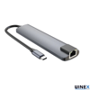 Picture of Winex 7in1 USB Type-C Hub Port Adaptör HDMI USB Ethernet PD Girişli - copy