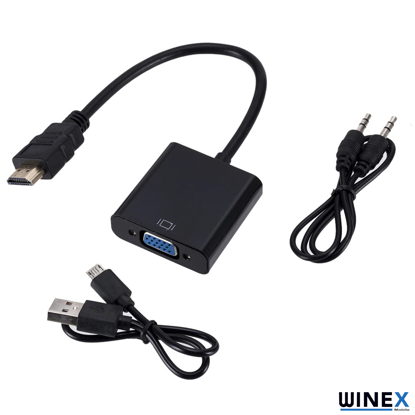 Picture of Winex HDMI to VGA Dönüştürücü Adaptör
