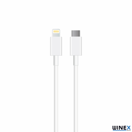 Picture of Winex SX25P 3A 45W Type-C to Lightning Data ve Hızlı Şarj Kablosu 3’lü Paket 1, 2, 3 Metre Beyaz - copy