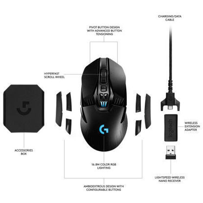 Picture of LOGİTECH G G903 LİGHTSPEED KABLOSUZ OYUNCU MOUSE 910-005673