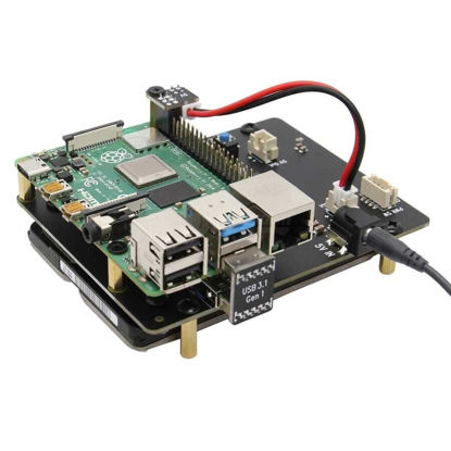 Picture of X825 Raspberry Pi 4 Model B 2.5 inç SATA HDD/SSD Depolama Genisletme Karti
