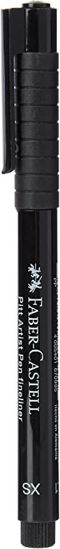 Picture of Faber-Castell PITT Artist Pen Superfine Fineliner Tip - Black (199) 0.1mm - copy