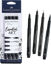 Picture of Faber-Castell Pitt Artist Pens Essential Set - 4 Black Markers, Variety of Nibs