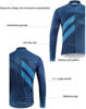 Picture of KGDC Cycling Bike Jersey Men's Long Sleeve Cycling Jersey Jacket Breathable Quick Dry Outdoor Sports Wear Suitable for Spring or Autumn Tops Biking Shirts - copy