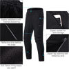 Picture of Men Winter Cycling Clothing Set Long Sleeve Windproof Bicycle Jersey with Pants Outdoor Cycling Running Sports Jacket Activewear - copy